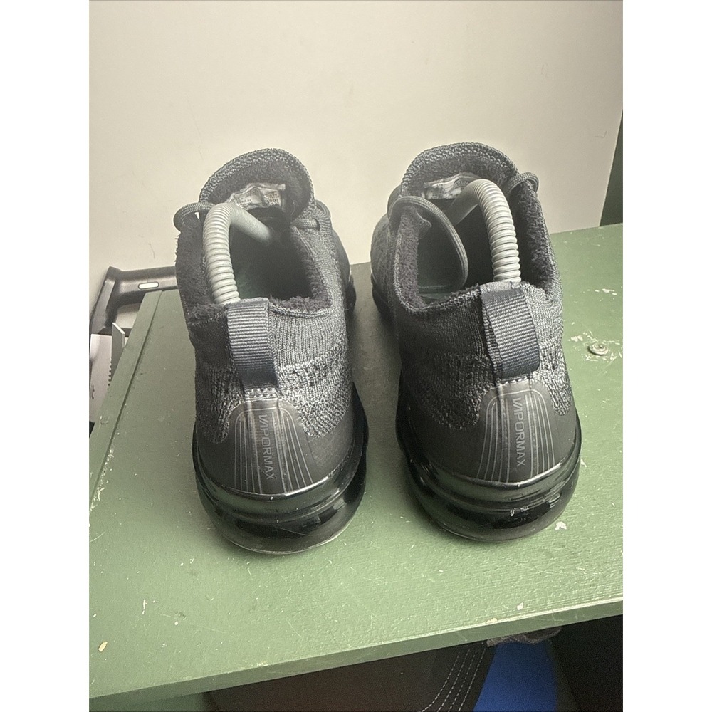 Nike Air VaporMax Flyknit Shoes Mens Size 8.5 Black Running Sneakers DV1678-006 - Picture 7 of 11